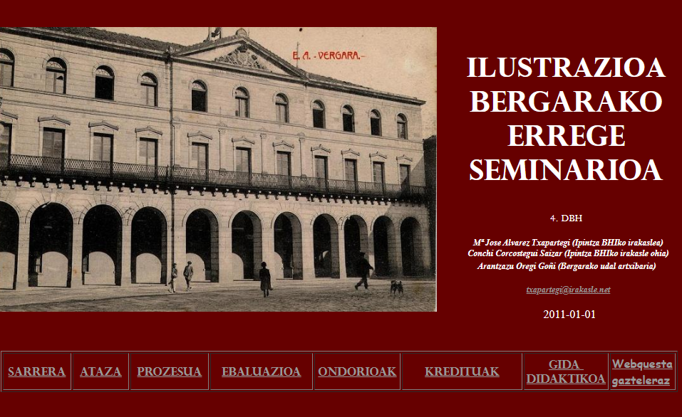 ILUSTRAZIOA Bergarako Errege Seminarioa